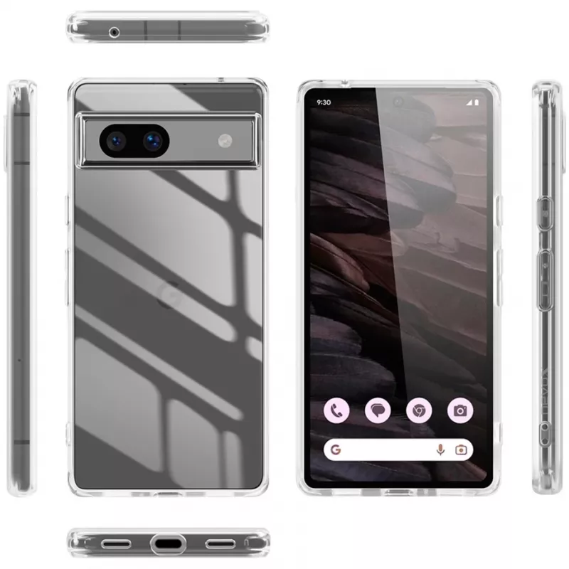 StyleShell SHOCKFlex (läpinäkyvä, Google Pixel 8 Pro)