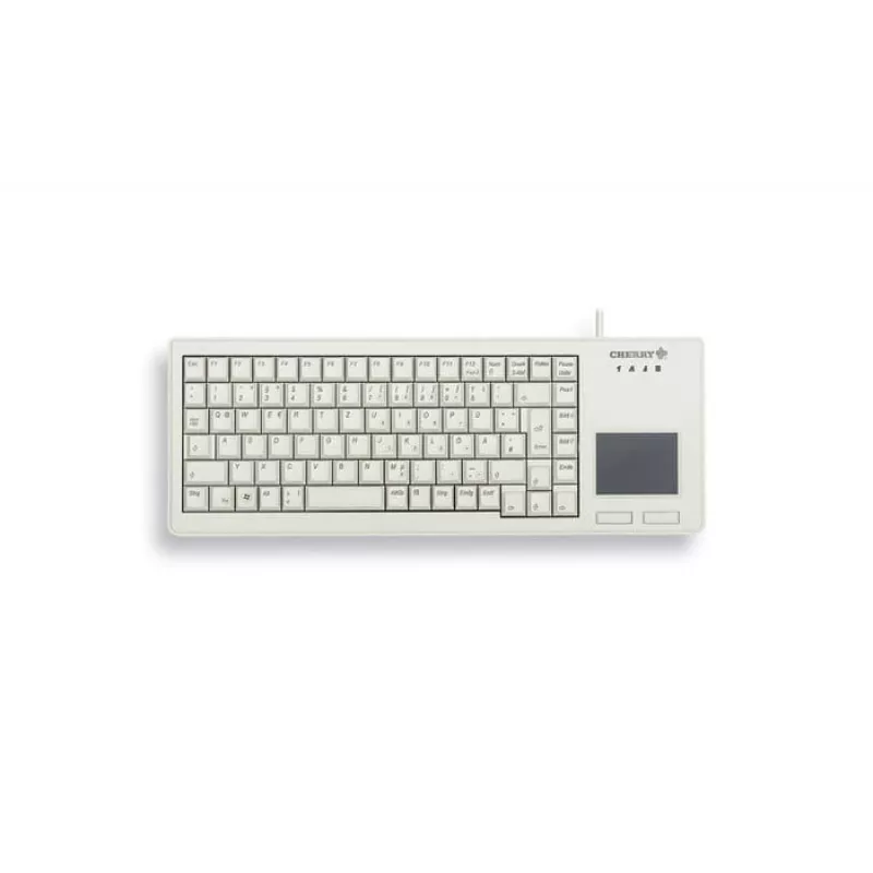 CHERRY XS Touchpad -näppäimistö yleiskäyttöön USB QWERTZ saksa harmaa