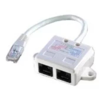 VALUE T-adapteri - virranjakaja - RJ-45 (uros)