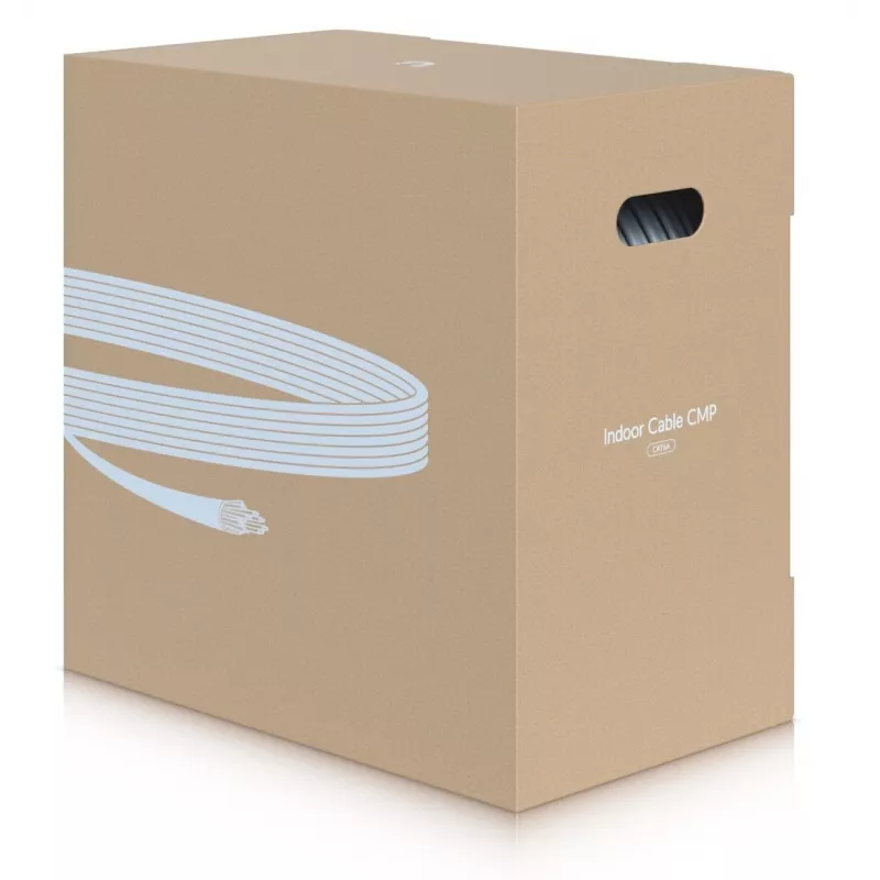 Verkkokaapeli Ubiquiti UACC-Cable-C6A-CMP U/UTP Cat6a 305 m valkoinen