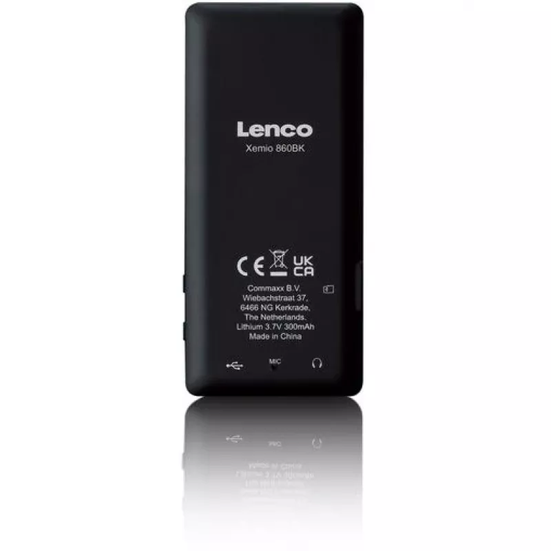 Lenco Xemio-860BK musta (XEMIO-860BK)