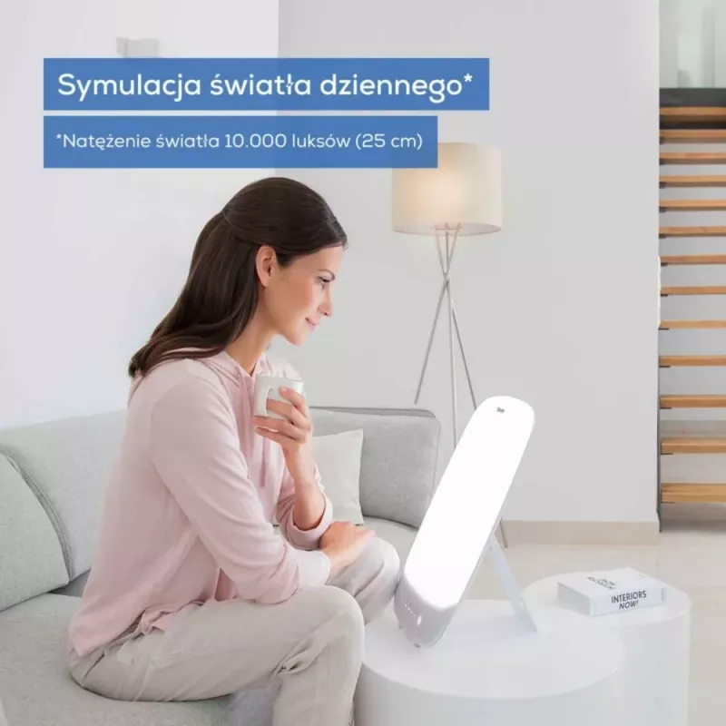 Beurer TL 85 päivänvalolamppu, 14000 luksia, LED, välkkymätön, UV-vapaa, ajastin, valkoinen
