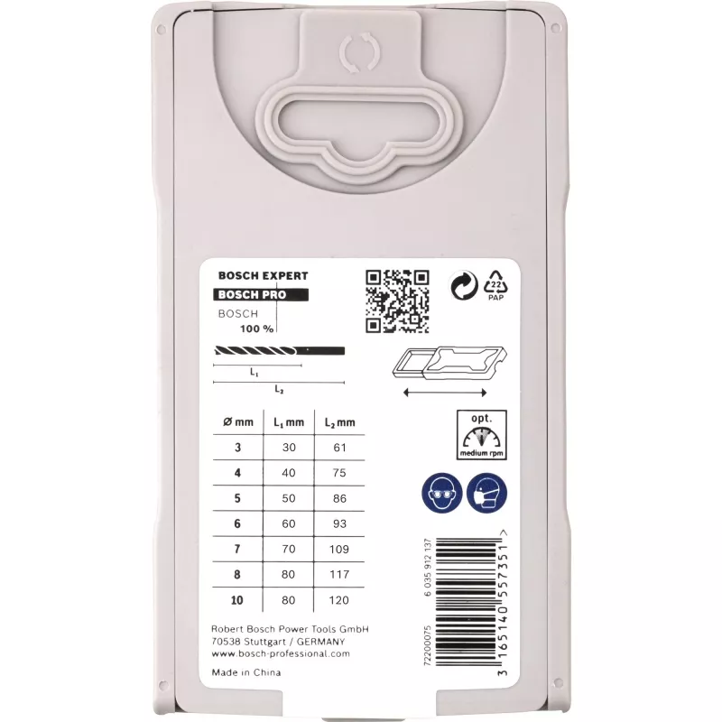 Bosch PRO Wood kierrepora-sarja puulle, 7 kpl, 3-10 mm