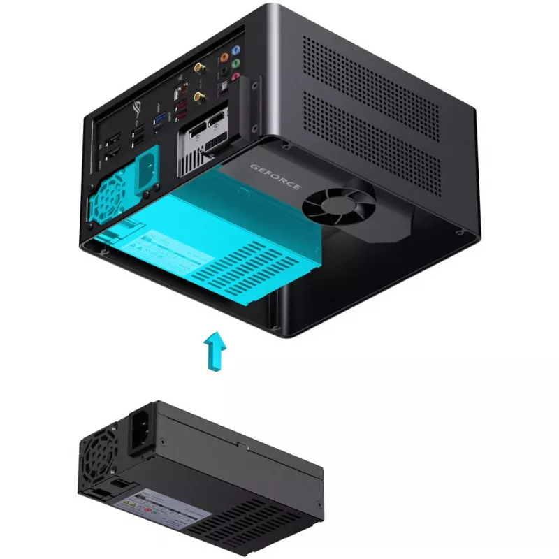 Jonsbo NV10 kpl kotelo, Mini-kotelo, ITX - musta