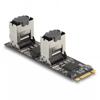 DeLOCK muunnin M.2 2280 Key B+M pistoke 8 x SATA