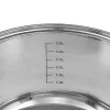 Resto keittiövälineet Libra 4,6 L pyöreä ruostumaton teräs