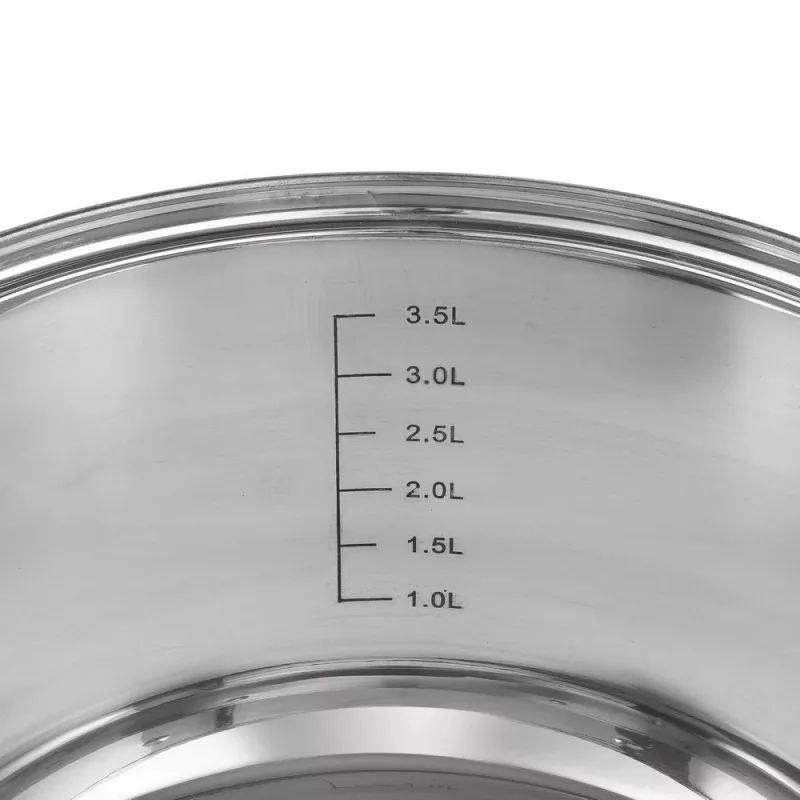 Resto keittiövälineet Libra 4,6 L pyöreä ruostumaton teräs