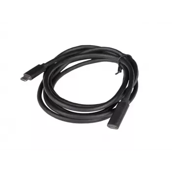 USB-kaapeli LANBERG CA-USBE-20CC-0015-BK USB-C–USB-C 1,5 m, USB 3.2 Gen 1 (5 Gbit/s), kullatut koskettimet, musta