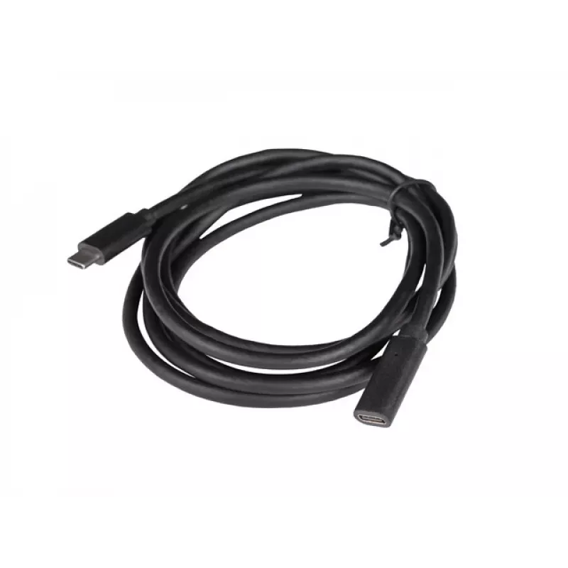 USB-kaapeli LANBERG CA-USBE-20CC-0015-BK USB-C–USB-C 1,5 m, USB 3.2 Gen 1 (5 Gbit/s), kullatut koskettimet, musta