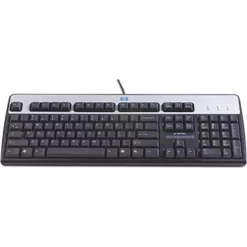 HP 701429-061 näppäimistö USB QWERTY italialainen musta, hopea
