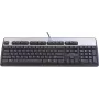 HP 701429-061 näppäimistö USB QWERTY italialainen musta, hopea