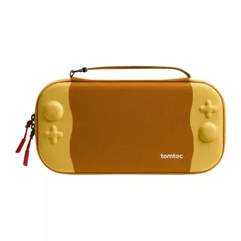 Ohut suojakotelo Tomtoc FancyCase-G05 Nintendo Switch 2:lle, keltainen