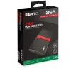 SSD Emtec 256GB USB Type-C 3.2 Gen 1 musta punainen X200
