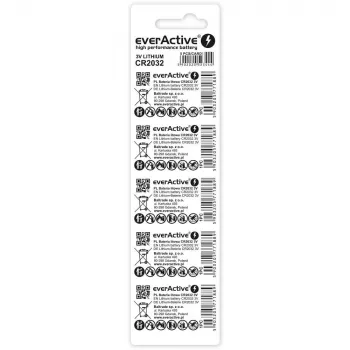 Litiumparistot everActive CR2032 - blister 5 kpl
