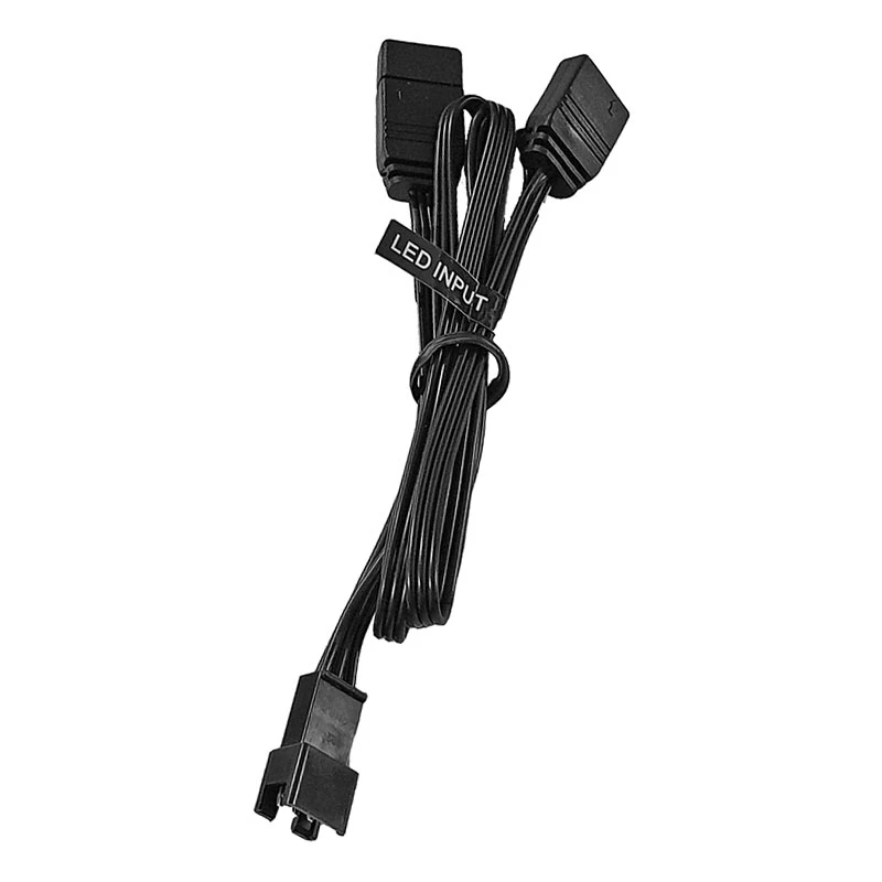Phanteks PH-CB-DRGB3P_MB – 3-napainen – 2 x Molex (3-napainen) – suora – suora – musta – emolevy (PH-CB-DRGB3P_MB)