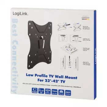 TV-seinäkiinnike LogiLink BP0004 106,7 cm (42