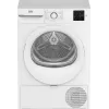 BEKO pyykkiteline BM3T372E0W, 7 kg, energialuokka E, syvyys 54,5 cm