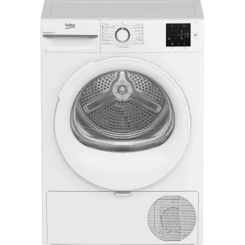 BEKO pyykkiteline BM3T372E0W, 7 kg, energialuokka E, syvyys 54,5 cm