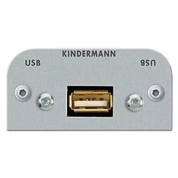 USB-A-pistorasia-asennusosa Kindermann 7441000522