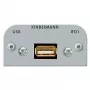 USB-A-pistorasia-asennusosa Kindermann 7441000522