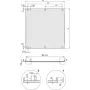 Schroff etulevy HF 4HE 42TE (20848269)