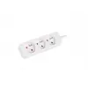 LANBERG PS0-03E-0300-W 3M valkoinen 3X 230V jatkojohto täysikuparia
