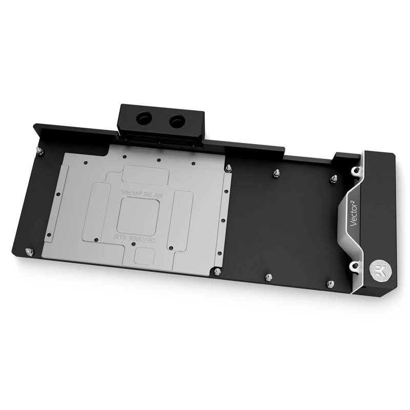 Vesijäähdytyslohko EK Water Blocks asetaali nikkeli musta 41 mm