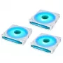 Lian Li UNI FAN SL-INF 140 ARGB Reverse Blade PWM kotelotuuletin - valkoinen, 3 kpl:n pakkaus