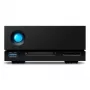 LACIE 1big Dock 16 TB Thunderbolt 3 + USB 3.1 8,9 cm (3,5 inch) MAC & PC -tietokoneille – harmaa