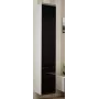 Cama suljettu kaappi VIGO '180' 180/40/30 valkoinen/musta kiiltävä