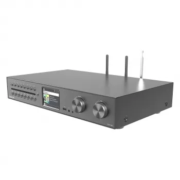 Telestar 5700550 radio internet digitaalinen musta, metallinen