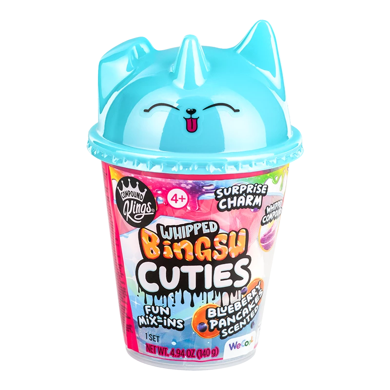 WeCool Whipped Bingsu Cuties Blueberry Pancake slime-setti
