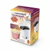 Popcornkone Esperanza EKP005W musta valkoinen, 0,27 L, 1200 W, kuumailma