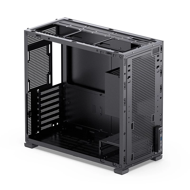 Tietokonekotelo Jonsbo D41 MESH Midi Tower musta