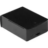 JOY-IT RPI CASE ALU06 - kotelo Raspberry Pi 4:lle, alumiini, musta (RB-ALUCASEP4+06)