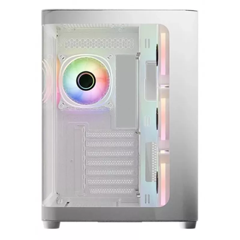 LC-Power Gaming 8001W Pro-Storm Light Midi-Tower ATX-kotelo, valkoinen (LC-8001W-ON)