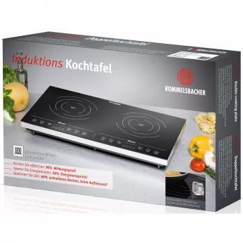 Induktioliesi Rommelsbacher CT 3410/IN, 2 vyöhykettä, kosketusohjaus