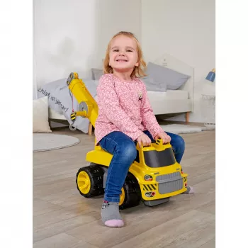 Nosturirekka BIG Power Worker Maxi nosturi keltainen 3–7 vuotta