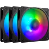 Sarja, jossa 3 COOLER MASTER -tuuletinta Mobius 120P ARGB