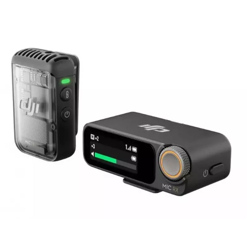 Mikrofoni DJI Mic 2 musta