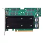 Broadcom MegaRAID 9670W-16i RAID-ohjain, 16 kanavaa, Tri-Mode SAS 24 Gb/s / SATA 6 Gb/s / NVMe, PCIe 4.0 x16, 8 GB, RAID 0/1/5/6/10/50/60, MD2, 240 SAS / 32 NVMe laitetta