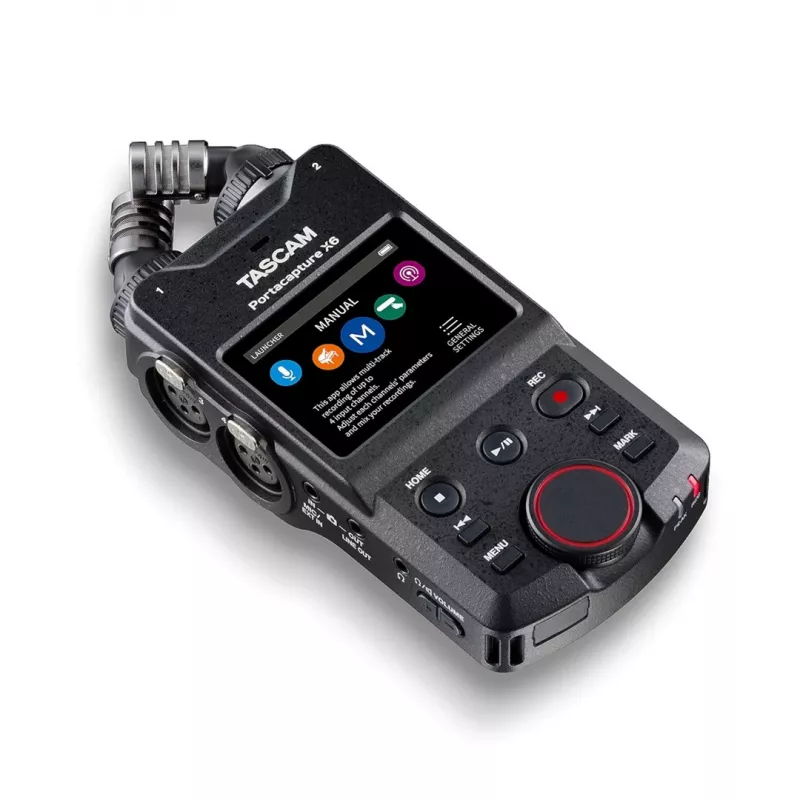 Tascam Portacapture X6 - kannettava, korkearesoluutioinen moniraitanauhuri