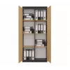 RS-80 HEMN OFFICE -hyllykkö, antrasiitti/artisan oak