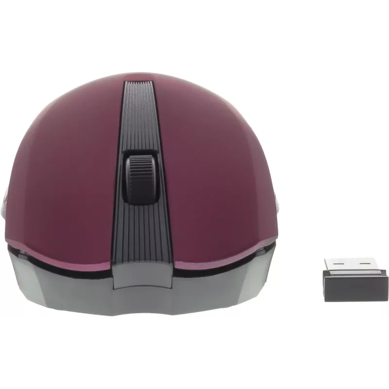 2,4 GHz optinen symmetrinen langaton hiiri, 3 painiketta, violetti