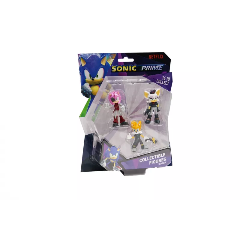 SONIC PRIME - 5 figuurin sekalainen pakkaus
