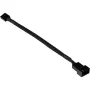 Kaapelin jatko Alphacool 18673 muovi musta 150 mm