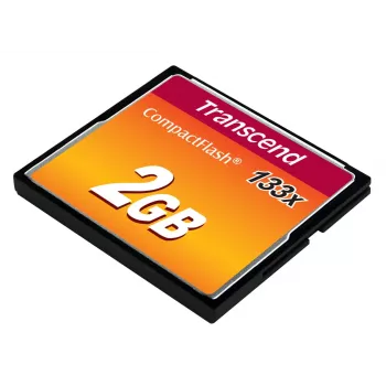 Flash-muisti Transcend 2GB CompactFlash 133x TS2GCF133
