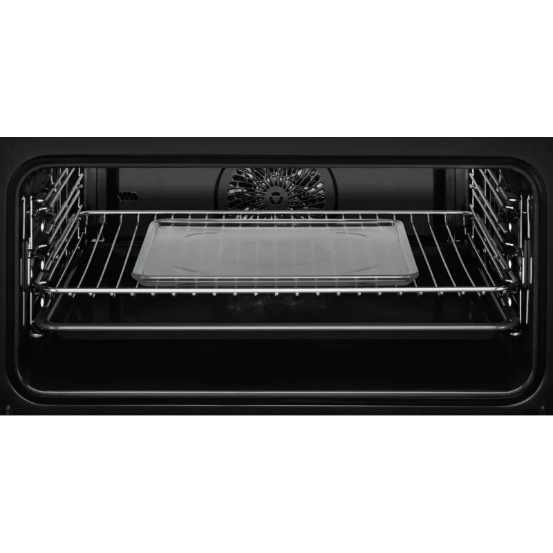 Electrolux EVL6E49X integroitava kompakti uuni mikroaaltotoiminnolla, 44 l, korkeus 45,5 cm, musta/ruostumaton teräs
