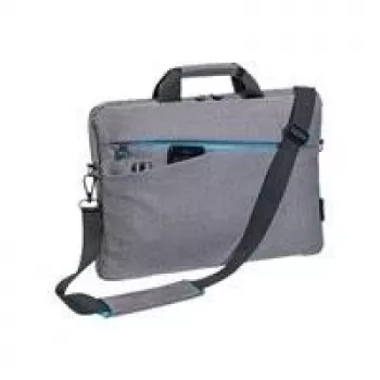 PEDEA kannettavan tietokoneen laukku 15,6 + Logitech M190 langaton hiiri, harmaa (66063013 / 910-005905)