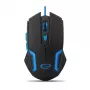 Esperanza MX205 FIGHTER - hiiri - USB - sininen - hiiri - optinen - 6 painiketta - musta